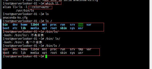 系统目录结构、ls命令、文件类型和alias命令_linux_32