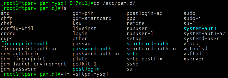 实验——基于文件验证和MYSQL验证的vsftpd虚拟用户_Linux_49