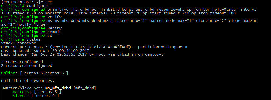 分布式高可用存储（drbd+corosync+pacemaker+MooseFS）_drbd   corosync_02