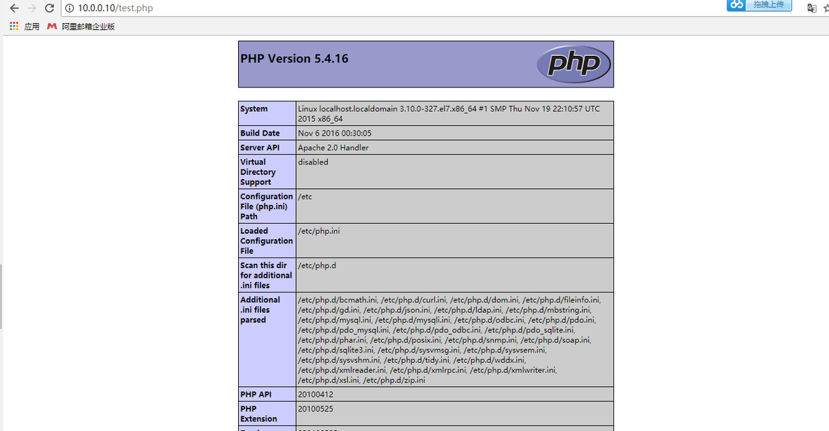 Centos7.1(1151)使用Yum搭建LAMP+phpMyAdmin_php_02