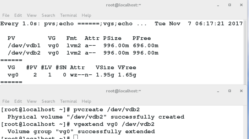 linux--LVM基本的应用_LVM_11