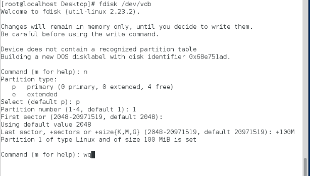 Linux中的存储设备管理_fdisk _10