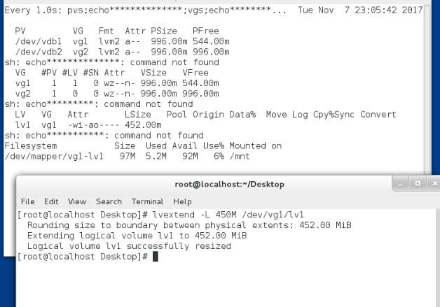 linux中LVM动态扩容和管理_lvm_08