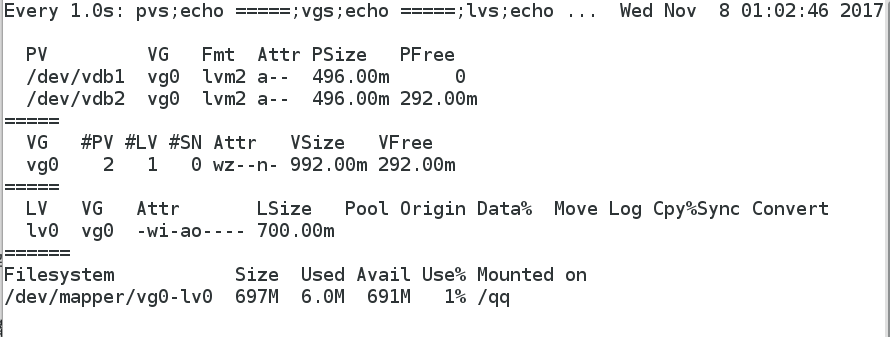 Linux中的Lvm逻辑卷管理_管理_20