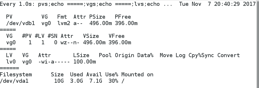 Linux中的Lvm逻辑卷管理_逻辑卷_08