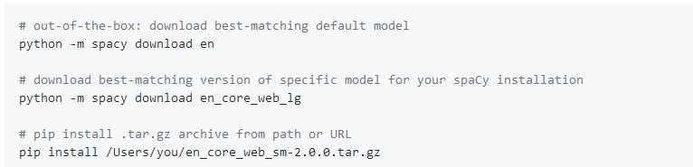 号称世界最快句法分析器，Python高级自然语言处理库spaCy！