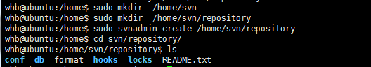 Ubuntu 搭建 SVN 服务器_svn ubuntu_03