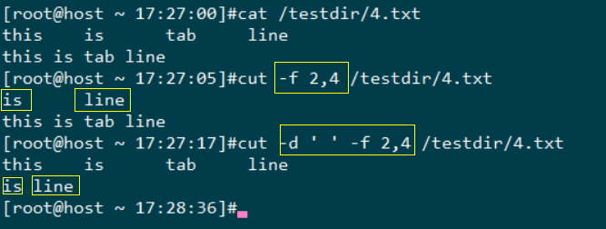 vim、cut、less、cat命令_常用命令_07