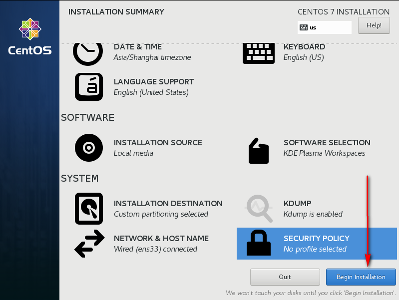 Linux-CentOS7.4在VMware中的安装_centos_32