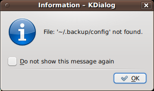 Fig.05: Suppressing the display of a dialog 