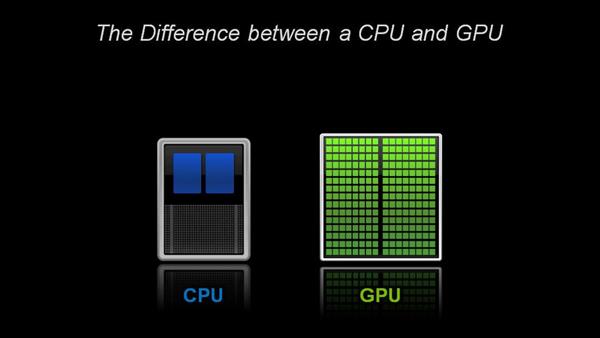 在计算方面 CPU核心和GPU核心有何区别？