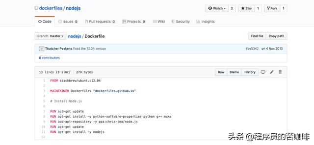 Dockerfile：Docker中构建镜像用到的文本文档