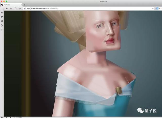 代码变油画，精细到毛发，前端小姐姐只用HTML+CSS，让美术也惊叹