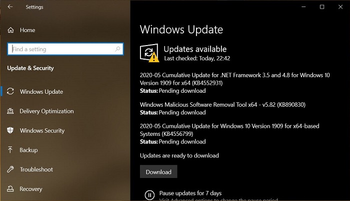 Windows 10已允许用户获取可选的驱动和系统更新