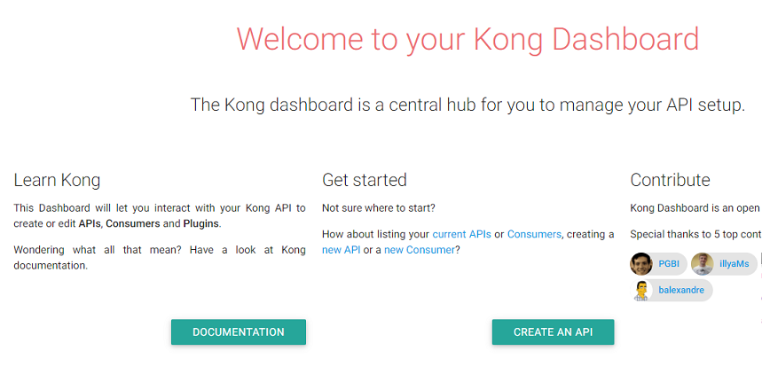 开源API网关Kong基本介绍和安装验证