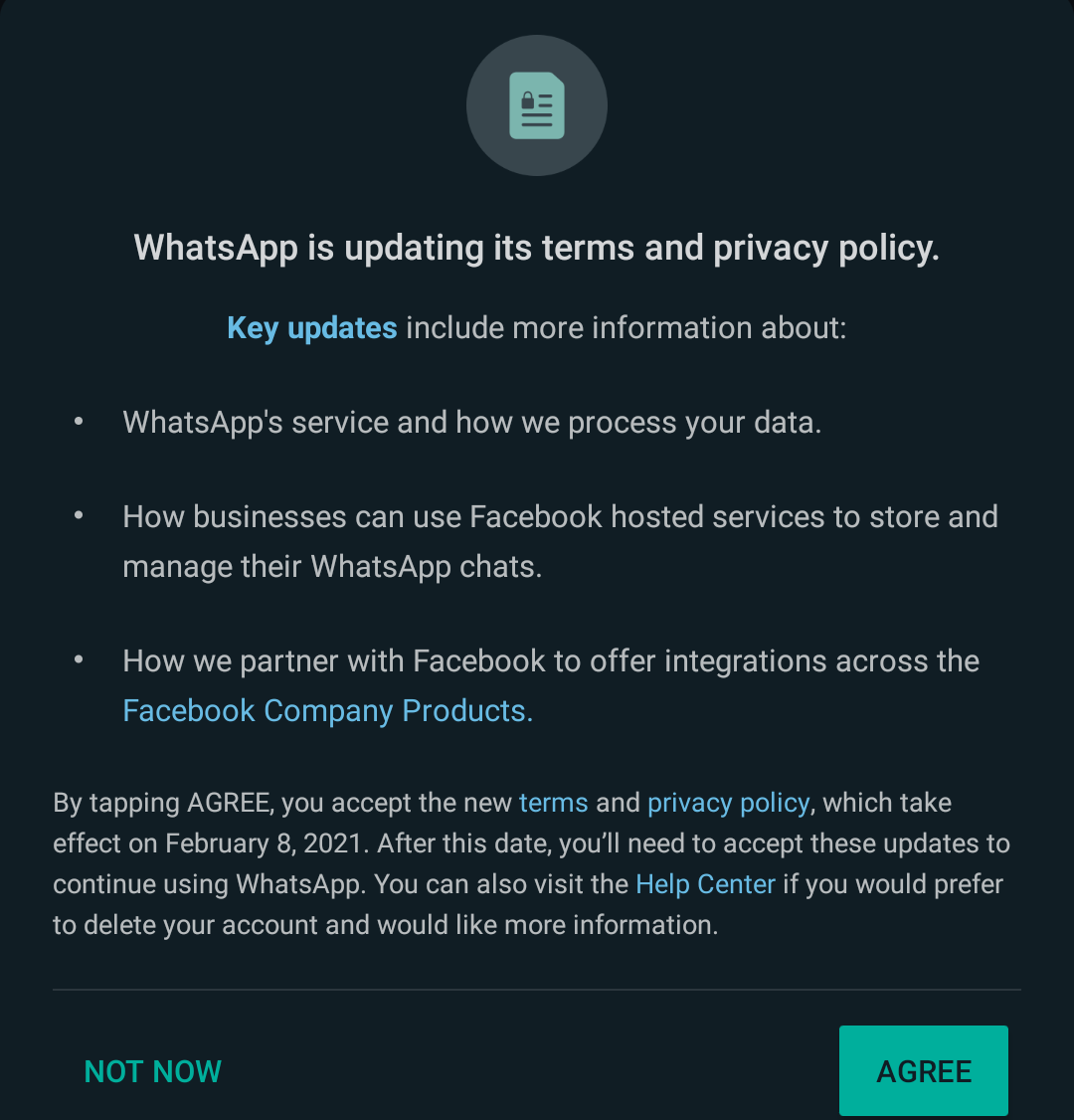 WhatsApp将与Facebook分享其数据，你还敢用它吗？