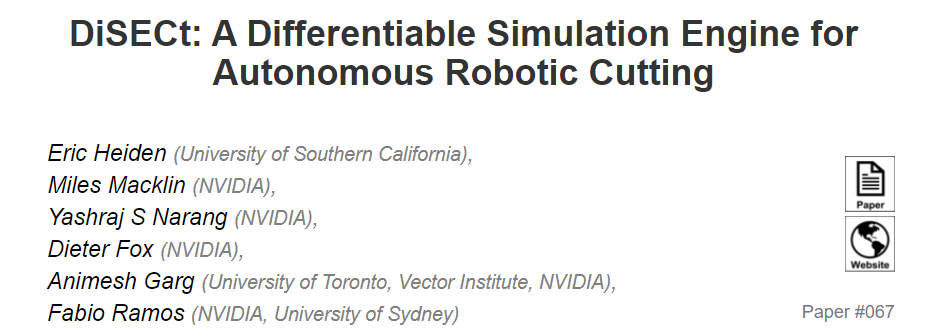 机器人顶会RSS各奖项出炉，CMU华人博士生摘得最佳论文