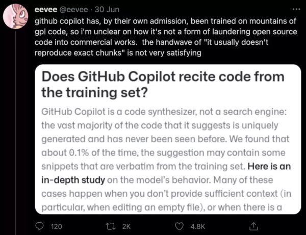 GitHub惹毛开源社区！不免费的Copilot只会抄？不能忍