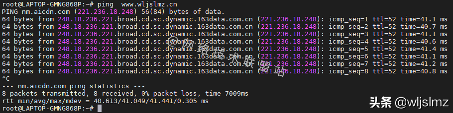 运维工程师必须知道的 11 个 Linux 网络命令_主机名_03