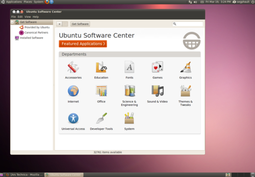 Ubuntu10.04测试版：软件管理中心