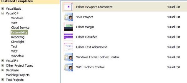 Visual Studio 2010模版