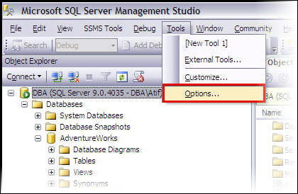 SQL Server 2008重新创建表