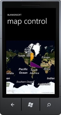 Windows Phone 7的地图控件