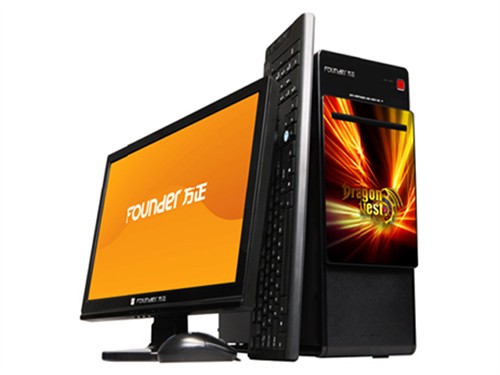 方正(Founder)卓越I550(AMD 1035T/4G/1TB)电脑 