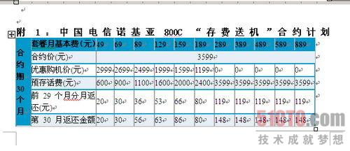 “存费送机”合约计划