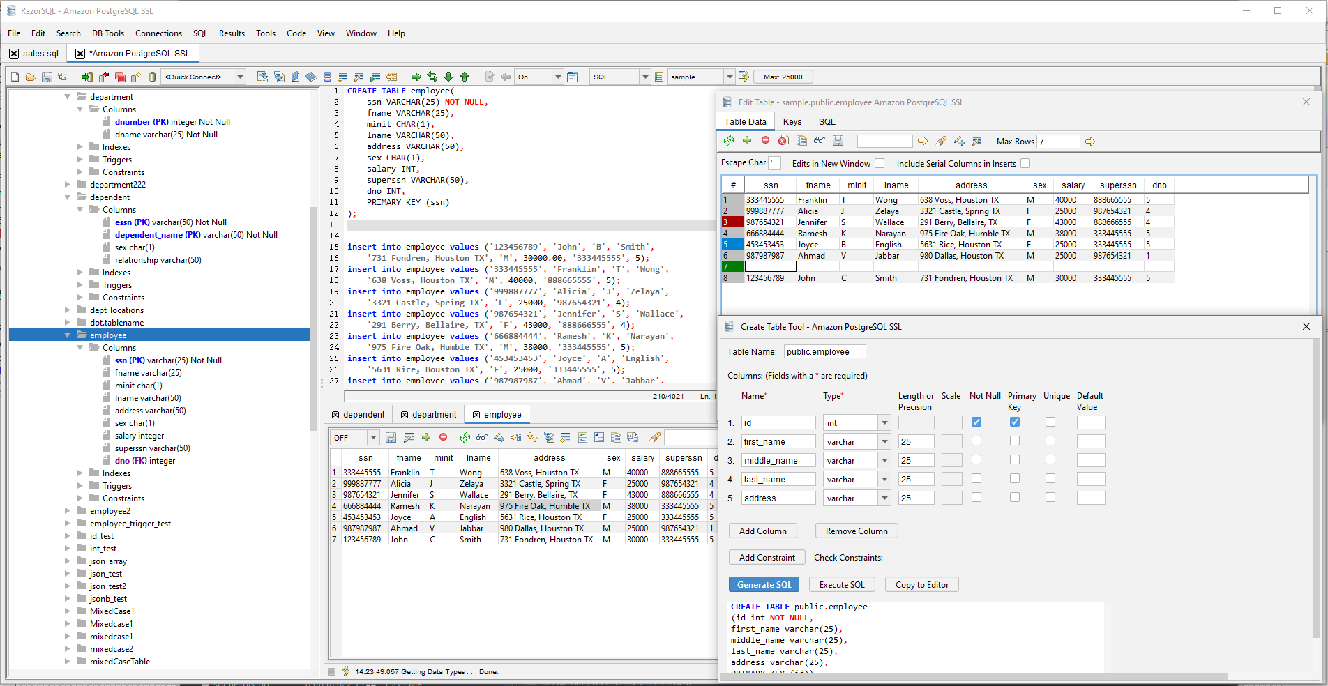 全功能数据库管理工具-RazorSQL 10大版本发布
