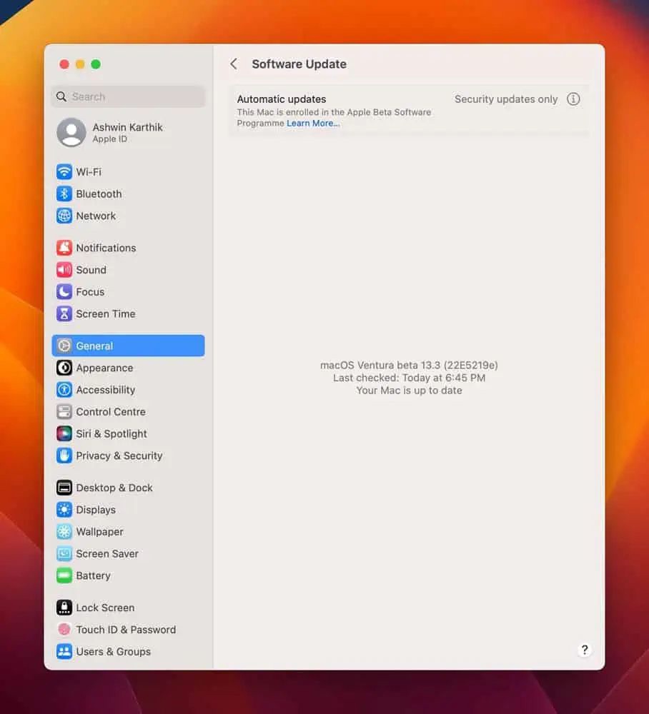 苹果 macOS 13.3 Beta 已修复“Background Items Added”问题