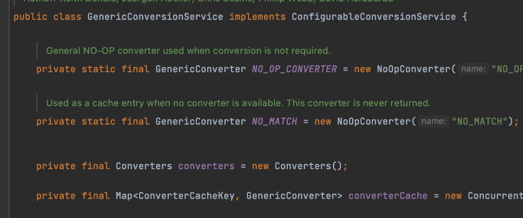 GenericConversionService