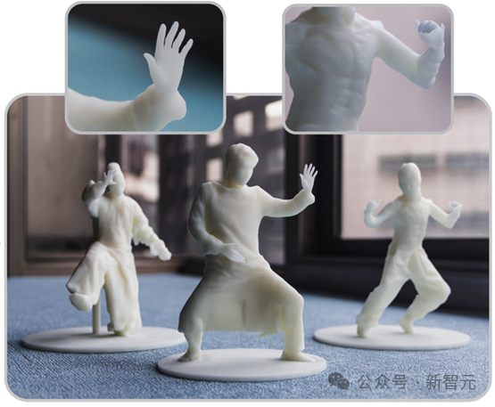3D打印SIFU重建的人体模型