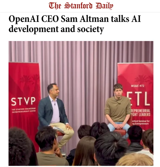 Sam Altman：GPT-5，将会比现在的大模型更智能-AI.x社区