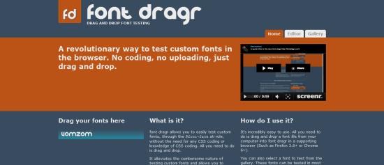 Font Dragr