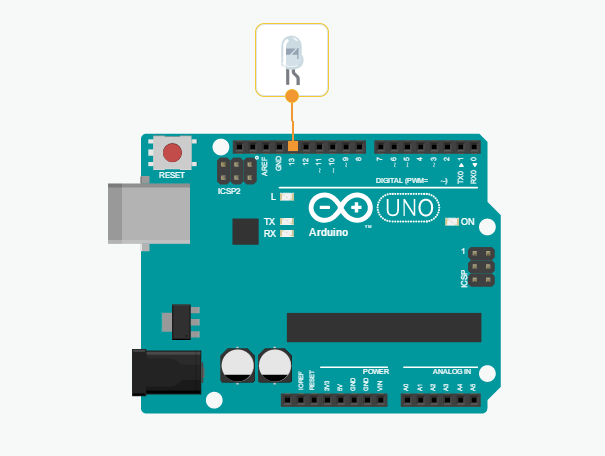 arduino实例1：led闪烁_arduino