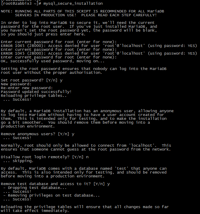 centos7安装zabbix3记录_MySQL