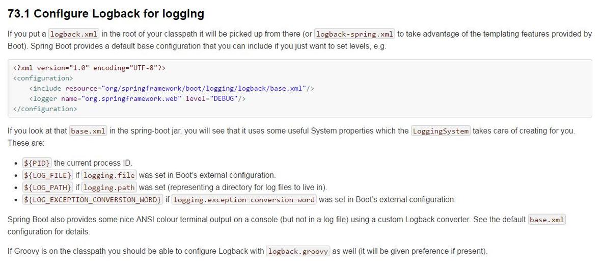 spring boot logging 日志设置_日志_02