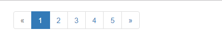bootstrap-分页-禁用和激活状态_分页