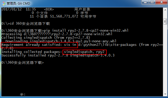 windows下安装rpy2（Python2.7.13）_rpy