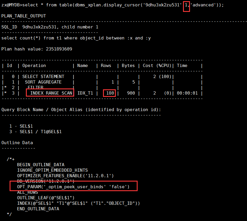 Oracle绑定变量窥探_绑定变量_07