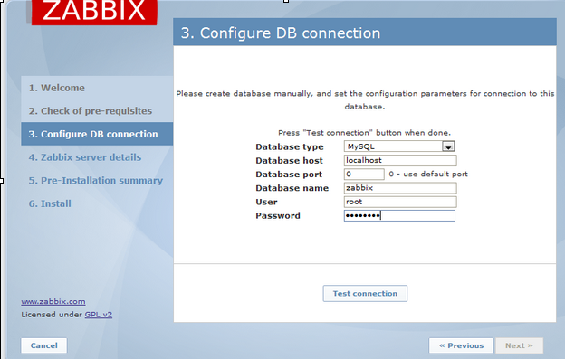 zabbix server web端的常见错误_zabbix_02