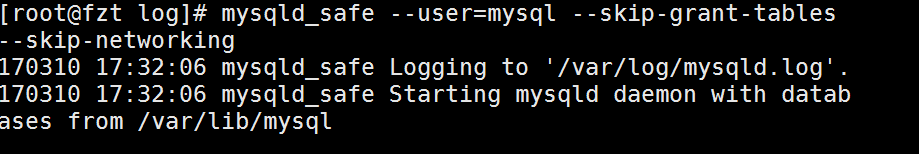 如何在mysql安全模式下更改mysql的root密码_mysql root 密码_02