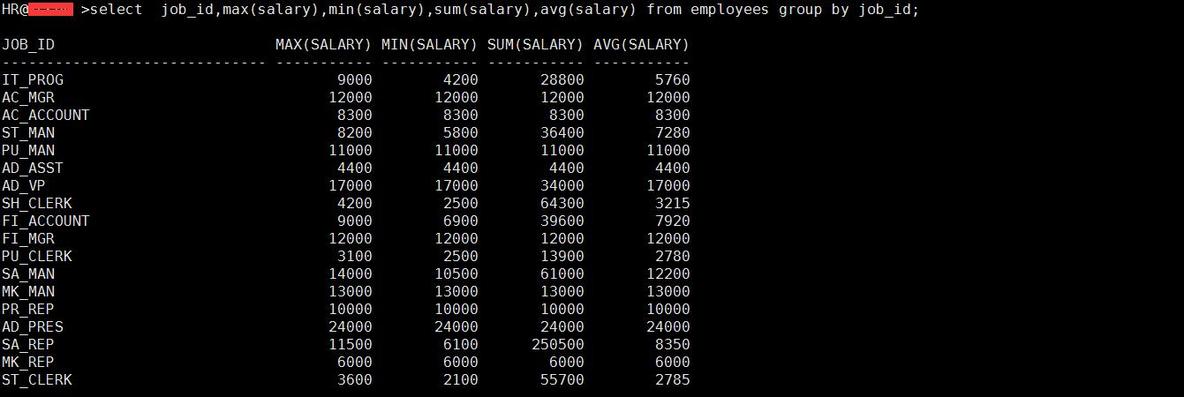 SQL 基础之组函数（九）_函数_15