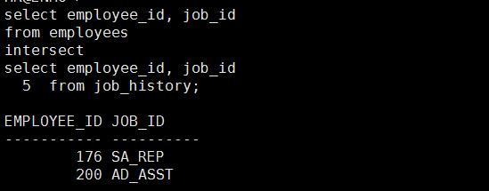  SQL基础之使用集合运算符进行多表查询（十二）_运算符_07