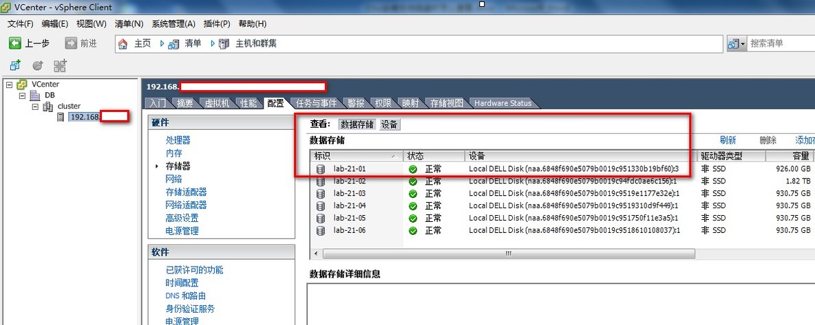 VMware ESXi 系统盘如何辨别_ESXi