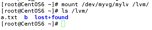 LVM2逻辑卷之2——收缩功能介绍_空间_06