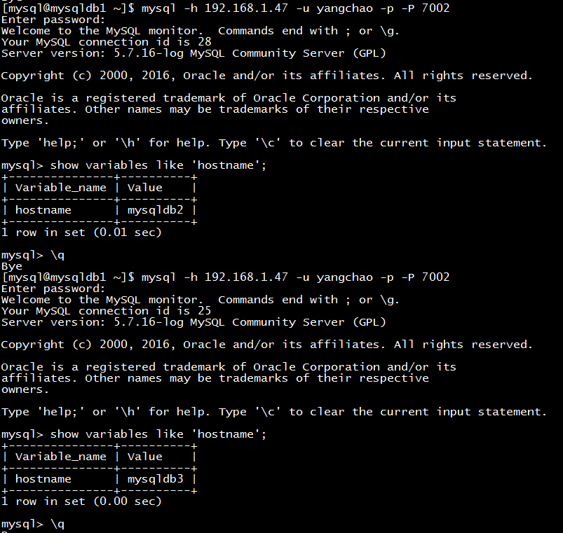 MySQL 主从复制 + MySQL Router 部署测试_MySQL_04