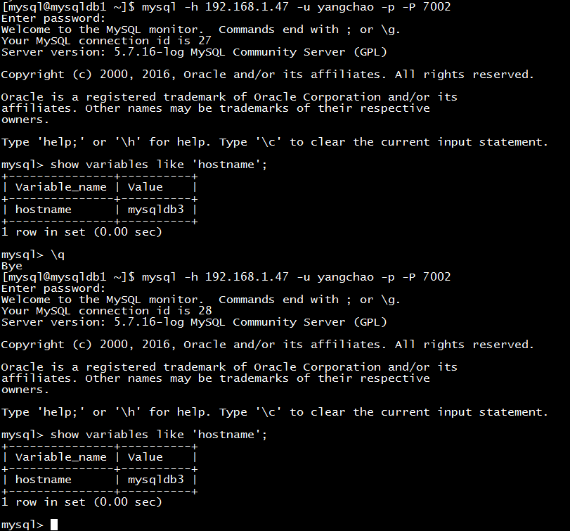 MySQL 主从复制 + MySQL Router 部署测试_MySQL_07