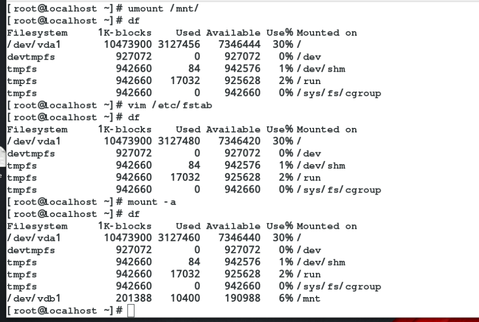 2-4. 管理系统中的简单分区和文件系统_linux_08